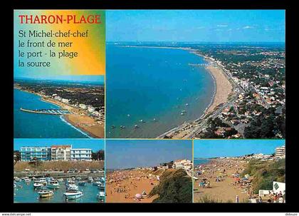 44 - Tharon Plage Saint Michel Chef Chef - Multivues - Bateaux - Plage - CPM - Voir Scans Recto-Verso