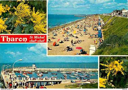 44 - Tharon Plage Saint Michel Chef Chef - Multivues - Plage - Bateaux - CPM - Voir Scans Recto-Verso