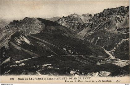 CPA SAINT-MICHEL-de-MAURIENNE Route du Lautaret - Vue sur le Mt-Blanc (1195739)