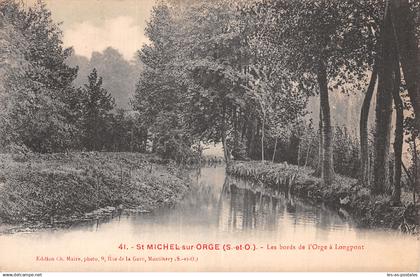 91 SAINT MICHEL SUR ORGE L ORGE A LONGPONT