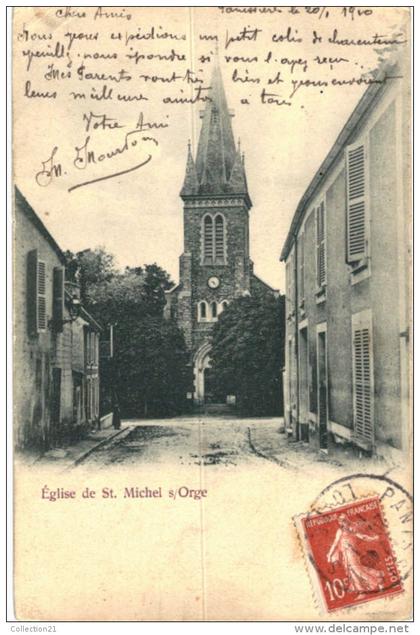 SAINT MICHEL SUR ORGE ... EGLISE