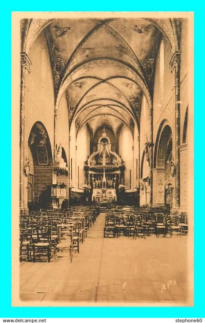 a816 / 543 82 - SAINT NICOLAS DE LA GRAVE Intérieur de l'Eglise