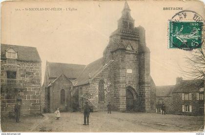 SAINT NICOLAS DU PELEM - l'église.