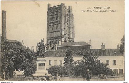 Saint-Omer - Tour St-Bertin et Jacqueline Robins