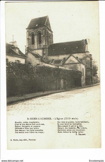 CPA - Carte Postale - FRANCE  Saint Ouen l'Aumone - L'Eglise -S2071