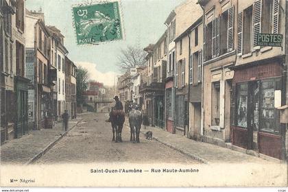 CPA Saint-Ouen l'Aumône Rue Haute Aumone