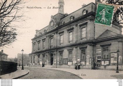 CPA 93 SAINT OUEN  - la mairie