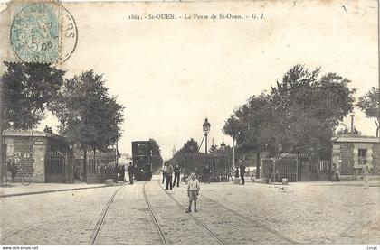 CPA Saint-Ouen La Porte de Saint-Ouen