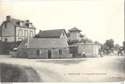 CPA Saint-Pair-sur-Mer La Chapelle Sainte-Anne