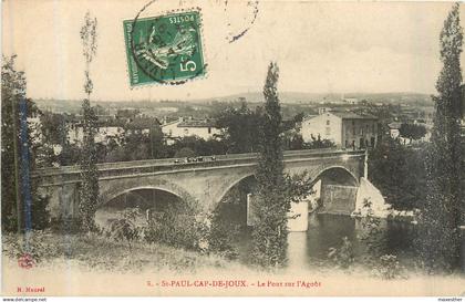 SAINT PAUL CAP DE JOUX le Pont sur l'Agoût