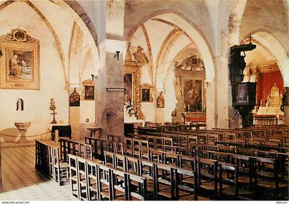 06 - Saint Paul de Vence - Eglise Collégiale de Saint Paul - Intérieur et nef latérale nord - CPM - Carte Neuve - Voir S