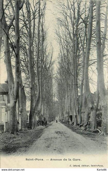 st pons * avenue de la gare