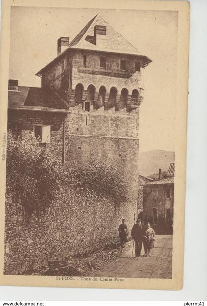 SAINT PONS DE THOMIERES - Tour du Comte Pons