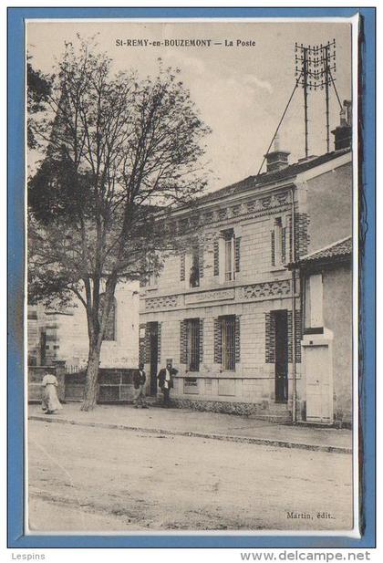 51 - SAINT REMY en BOUZEMONT -- La Poste