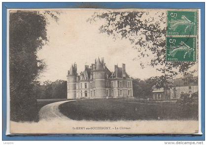 51 - SAINT REMY en BOUZEMONT --  Le Chateau