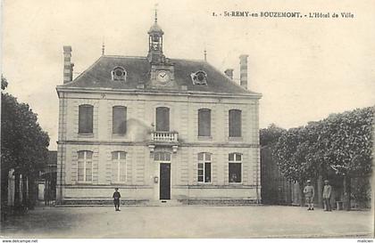 - marne - ref-A649 - saint remy en bouzemont - st remy en bouzemont - l hotel de ville