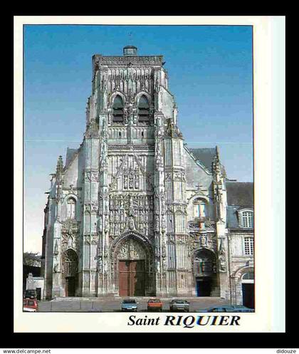 80 - Saint Riquier - L'Abbatiale - Automobiles - CPM - Voir Scans Recto-Verso