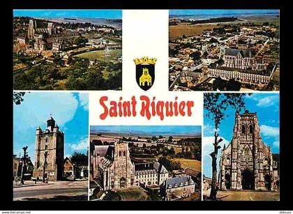 80 - Saint Riquier - Multivues - Blasons - CPM - Voir Scans Recto-Verso