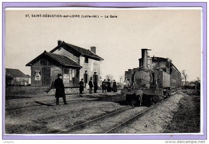 44 - SAINT SEBASTIEN sur LOIRE --  La Gare