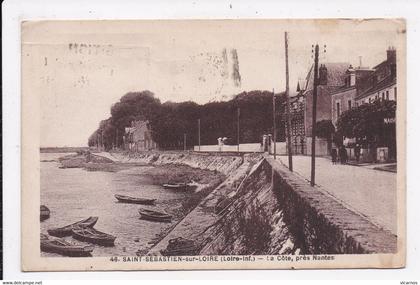 CP 44 SAINT SEBASTIEN SUR LOIRE La côte