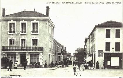 Carte postale ancienne de SAINT SEVER sur ADOUR