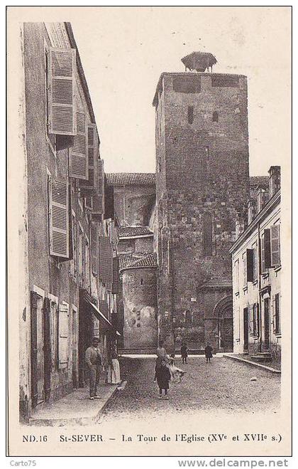 Saint Sever 40 - Rue Tour Eglise - Oblitération 1944 Pétain 60 c.