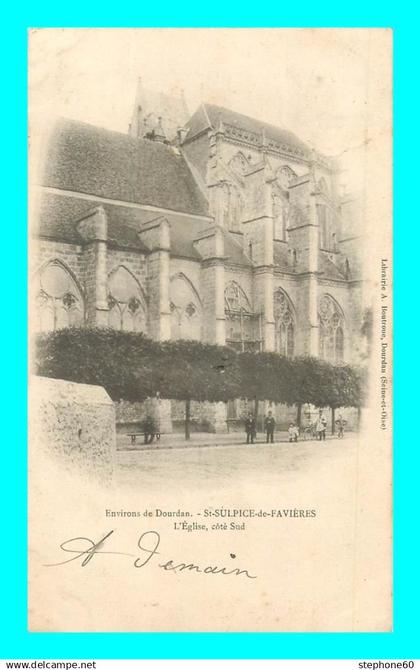 a907 / 507 91 - SAINT SULPICE DE FAVIERES Env Dourdan Eglise