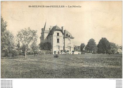 SAINT SULPICE LES FEUILLES LA PERELLE