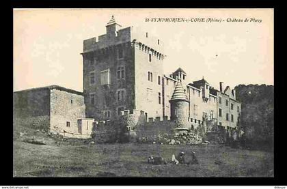 69 - Saint Symphorien sur Coise - Château de Pluvy - Animée - Carte Neuve - CPA - Voir Scans Recto-Verso