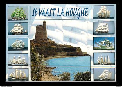 50 - Saint Vaast la Hougue - Multivues - CPM - Voir Scans Recto-Verso