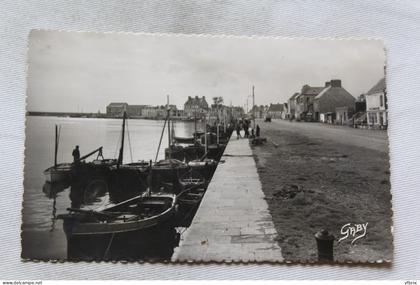 Cpsm, Saint Vaast la Hougue, le port, quai Vauban, Manche 50