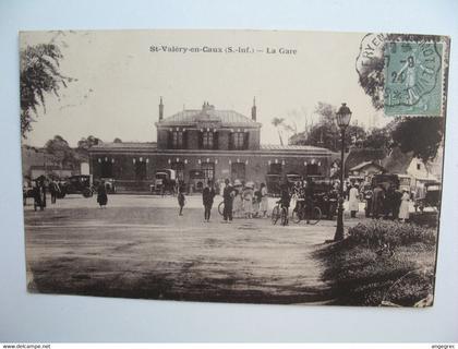 CPA  Saint-Valéry-en-Caux  -  St-Valéry-en-Caux    La Gare