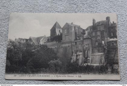 F456, Saint Valery sur Somme, l'église et les falaises, Somme 80