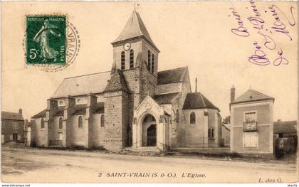 CPA SAINT-VRAIN Eglise (1354223)