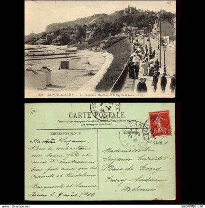 76 - Sainte Adresse - Le boulevard maritime et le cap de la Heve