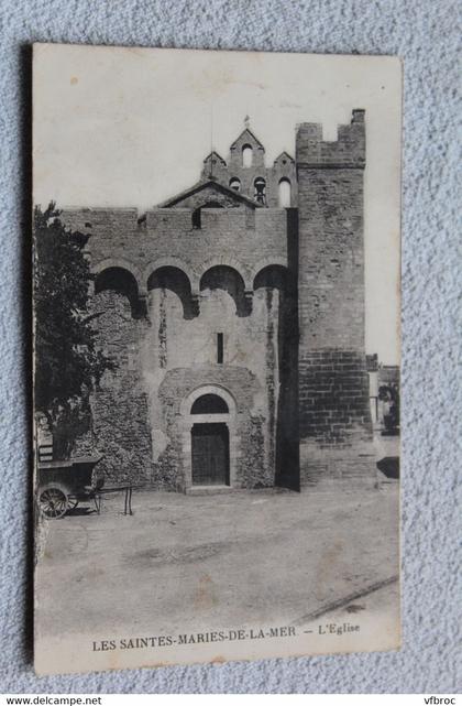 les saintes Maries de la mer, l'église, bouches du Rhône 13