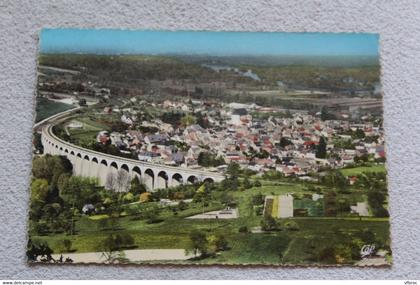 Cpm, Sancerre, vue générale sur saint Satur et le viaduc, Cher 18