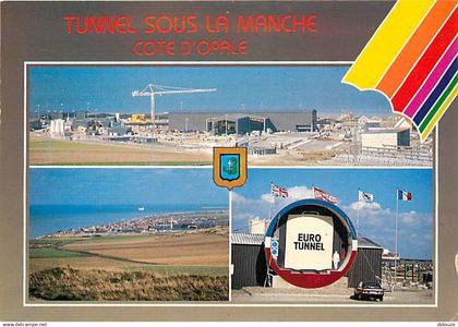 62 - Sangatte - Tunnel sous la Manche - Multivues - CPM - Voir Scans Recto-Verso