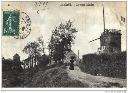 Carte Postale Ancienne de SANNOIS