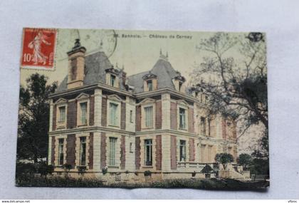 Cpa 1912, Sannois, château de Cernay, Val d'Oise 95