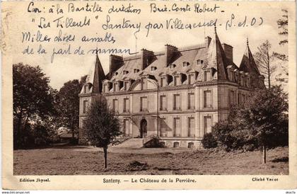 CPA Santeny Le Chateau de la Perriere FRANCE (1339662)