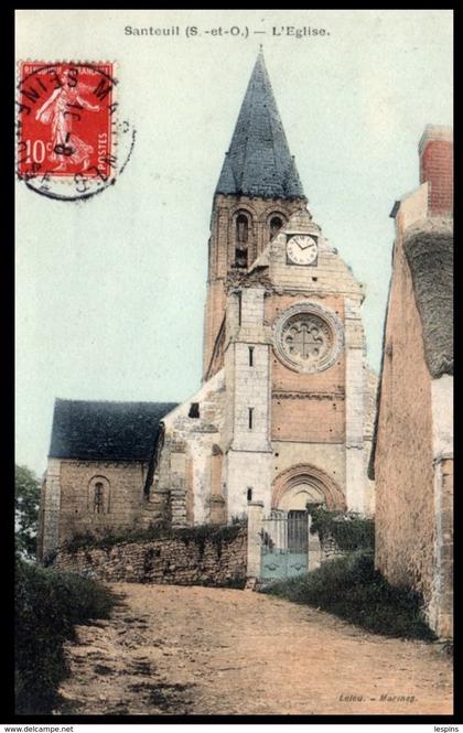 95 - SANTEUIL --  L'Eglise