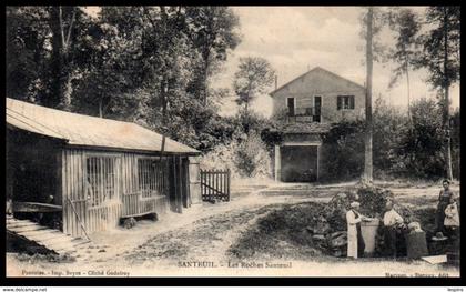 95 - SANTEUIL -- Les roches Santeuil