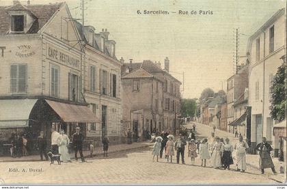 CPA Sarcelles Rue de Paris