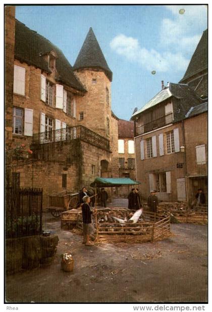 24 - SARLAT-LA-CANEDA - marché aux oies