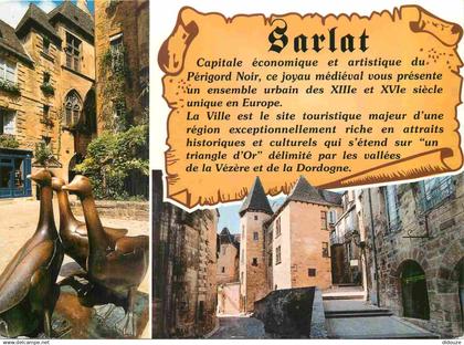 24 - Sarlat la Caneda - Multivues - CPM - Voir Scans Recto-Verso