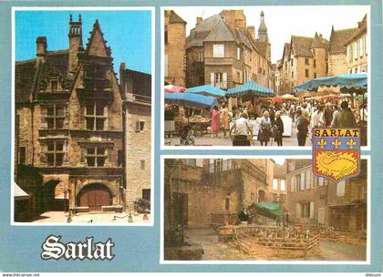 24 - Sarlat la Caneda - Multivues - CPM - Voir Scans Recto-Verso