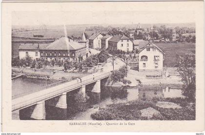 57 - SARRALBE (Moselle) - Quartier de la Gare