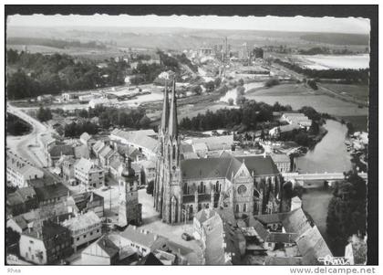 57 Sarralbe SARRABLE (Moselle) 11326 A Vue aérienne - L'Eglise La Sarre vue aerienne e  D57D  K57628K  C57628C RH015320