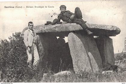 Carte POSTALE Ancienne de  SARTENE - Dolmen druidique de Cauria